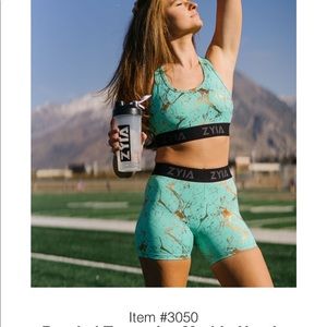 Banded Turquoise Marble Bra